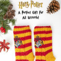 Harry Potter Gryffindor Fluffy Slipper Socks